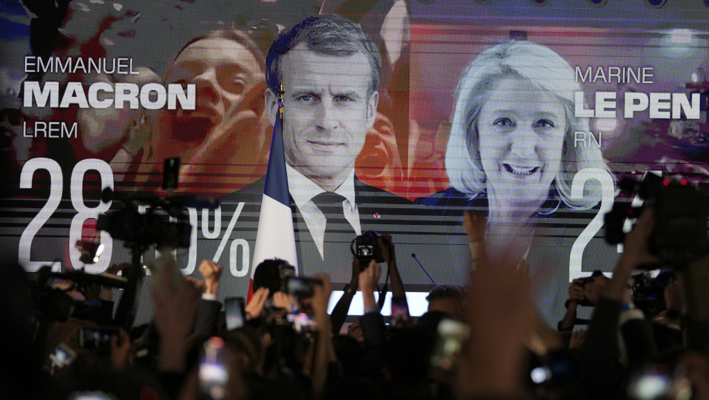 Ankete u Francuskoj: Makron povećao prednost u odnosu na Le Pen, premijer Kasteks upozorava da "igra nije gotova"