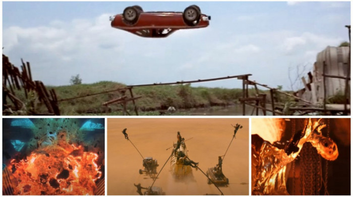 Deset neverovatnih filmskih scena koje su napravljene bez kompjuterskih specijalnih efekata