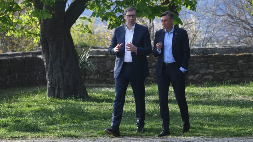 Vučić posle sastanka sa Pahorom: Odgovornost svih na zapadnom Balkanu je da sačuvamo mir