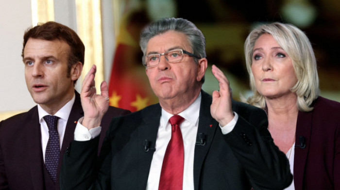 Borba za svaki glas: U duelu Makron i Le Pen, svi gledaju u Melanšonove pristalice, a oni bi radije ostali kod kuće
