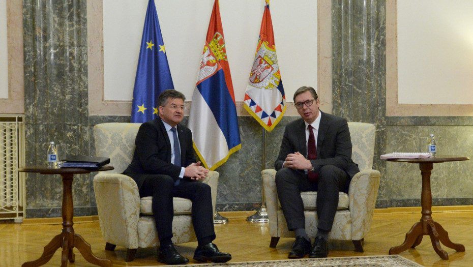 Vučić se sastao s Miroslavom Lajčakom: Očekivanja da se primeni dogovoreno i nastavi dijalog