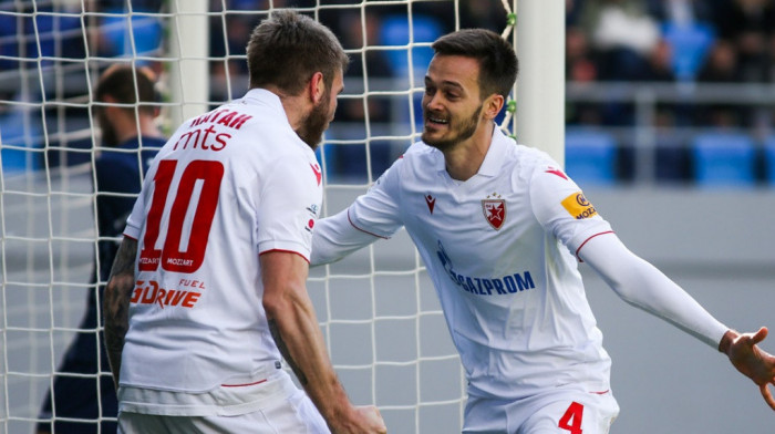 Het-trik Mirka Ivanića protiv TSC 4:0: Zvezda u četvrtoj brzini prošla kroz Bačku Topolu