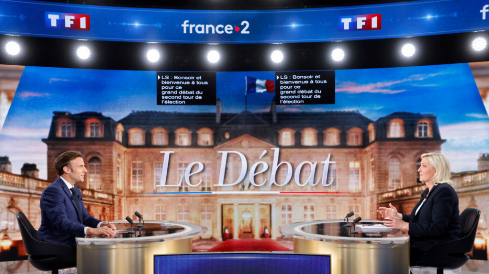 Makron vs Le Pen: Dugoočekivani TV duel mogao bi da promeni tok predsedničkih izbora u Francuskoj