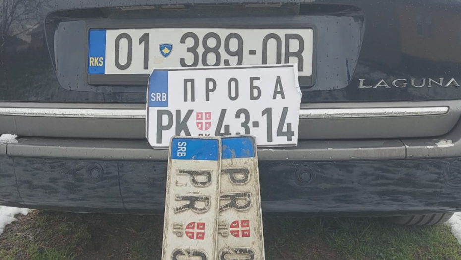 Nova faza spora oko tablica: Priština izdala uputstvo za preregistraciju vozila koja imaju srpske tablice