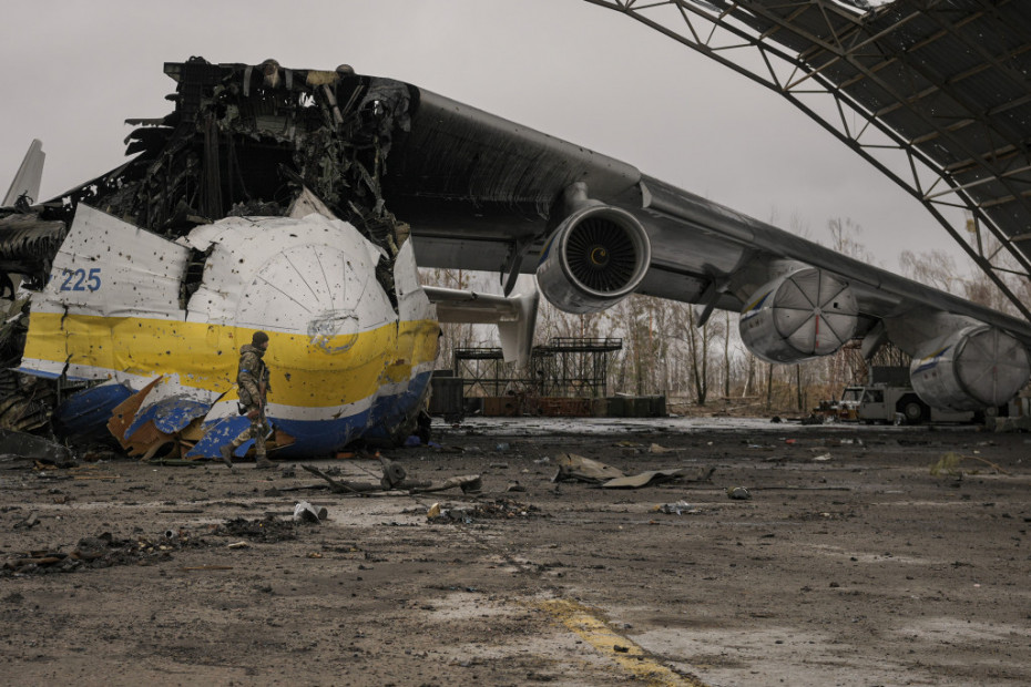 Avion Antonov An-225 Mrija srušen u rusko-ukrajinskoj borbi