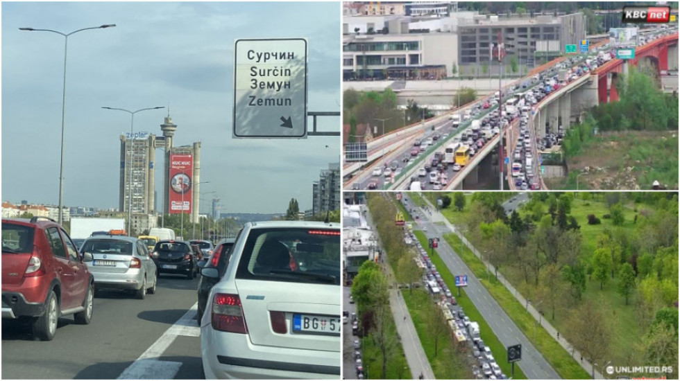 Pretpraznični kolaps u Beogradu: Saobraćaj se otežano kreće, naoružajte se strpljenjem