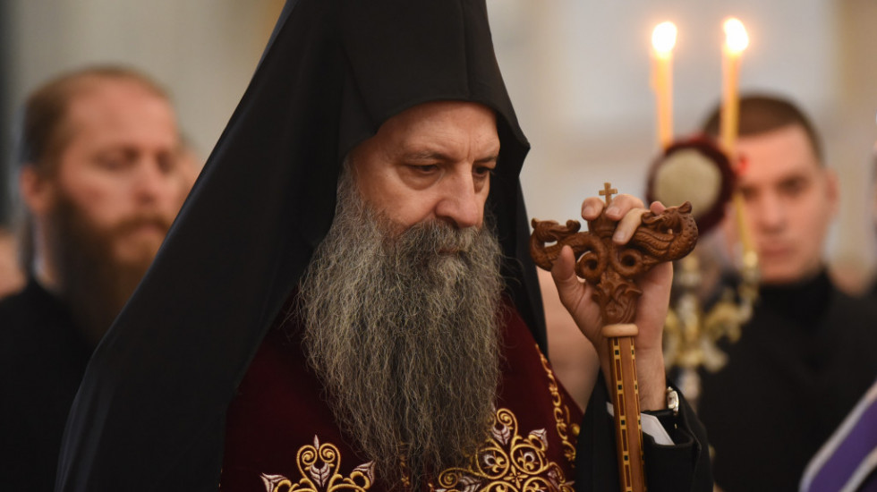 Patrijarh Porfirije: Svetinje na Kosovu pripadaju SPC