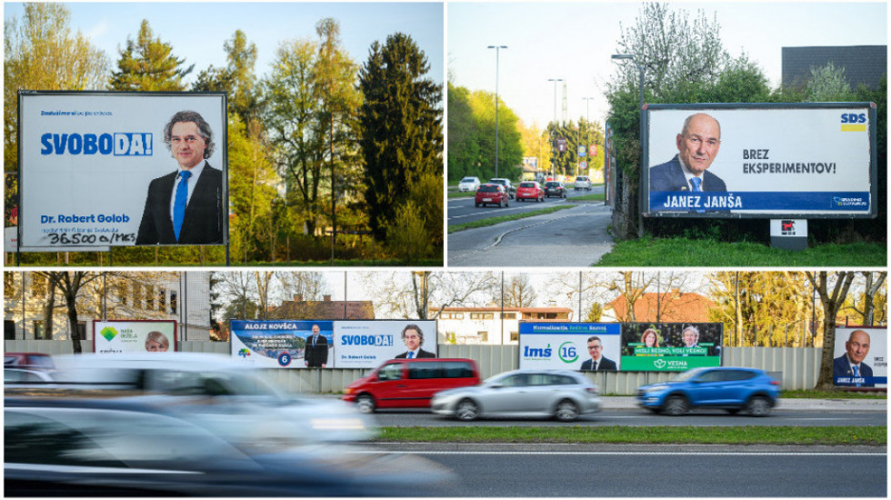 Danas parlamentarni izbori u Sloveniji: U finišu kampanje mrtva trka između Janše i Goloba