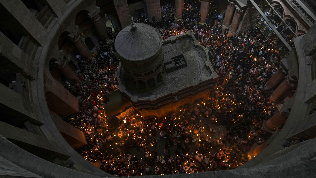Uskrs u Jerusalimu: Ove godine ograničen broj vernika u Crkvi Svetog groba