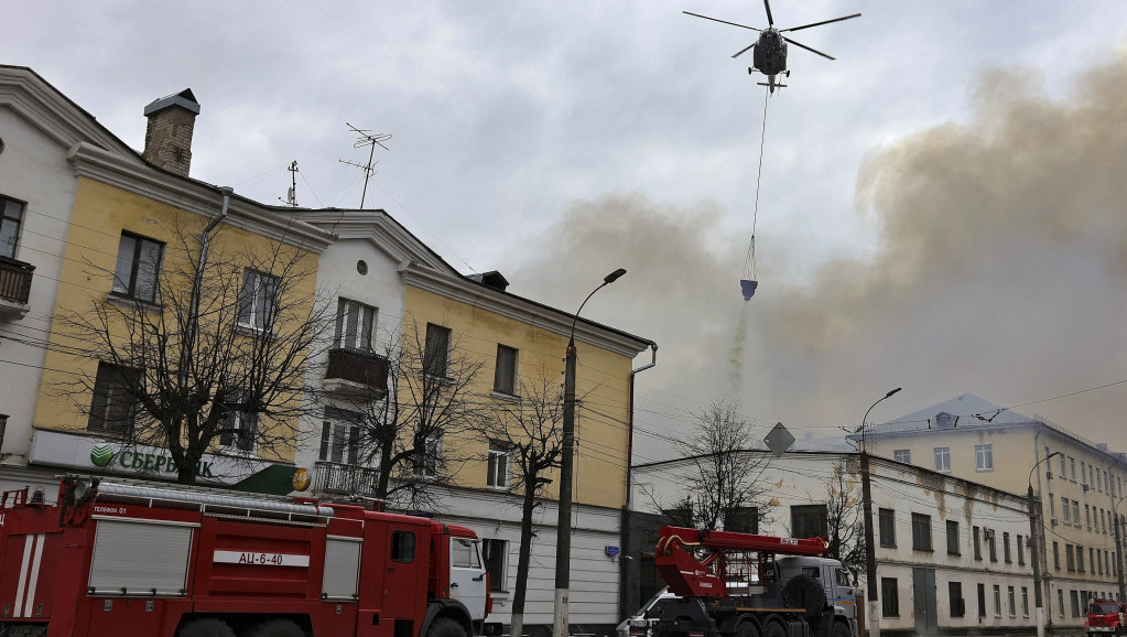 Požaru u ruskom vojnom institutu, broj poginulih porastao na 11