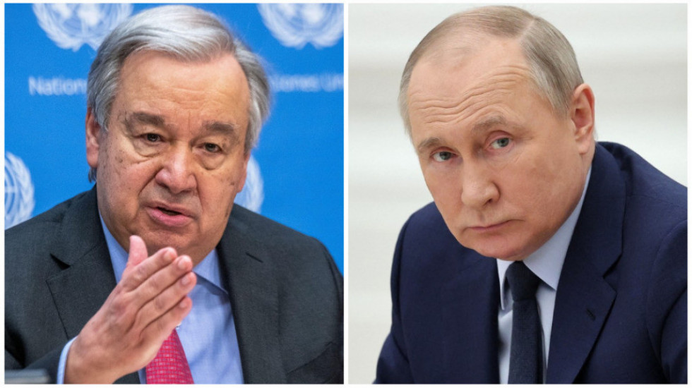 Gutereš se sastaje s Putinom: Može li generalni sekretar UN da utiče da se "smire strasti" u Ukrajini