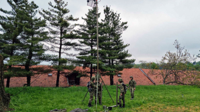 Kolektivna obuka vojnika službe telekomunikacija na služenju vojnog roka