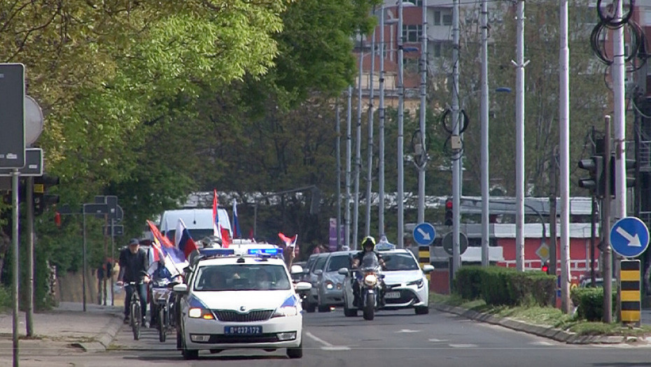 Skup podrške ruskom narodu "Niš nije miš" održan u Nišu