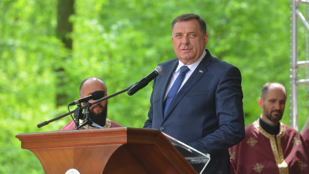 Dodik uoči sastanka sa Mišelom: Republika Srpska opredeljena za mir