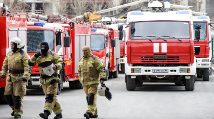 Požaru u vojnom objektu u Rusiji, povređena jedna osoba
