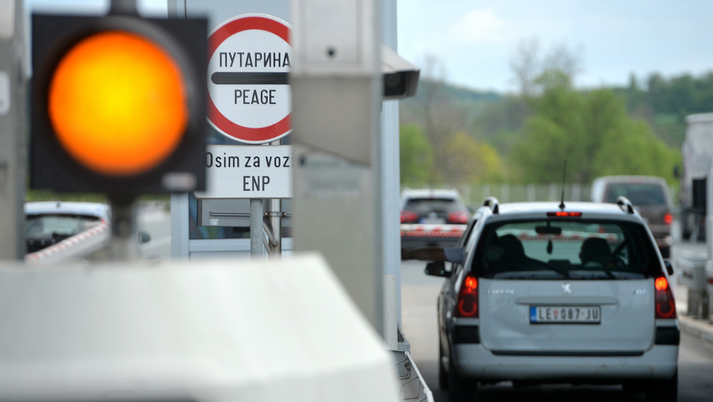 Bez gužve na naplatnoj stanici "Beograd" kod Vrčina, danas zabeležen promet od 30.000 automobila