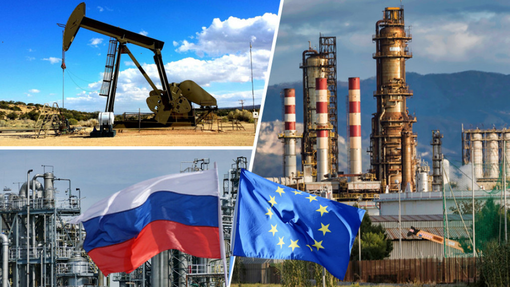 Evropska unija smanjila uvoz ruske nafte za 880.000 barela dnevno