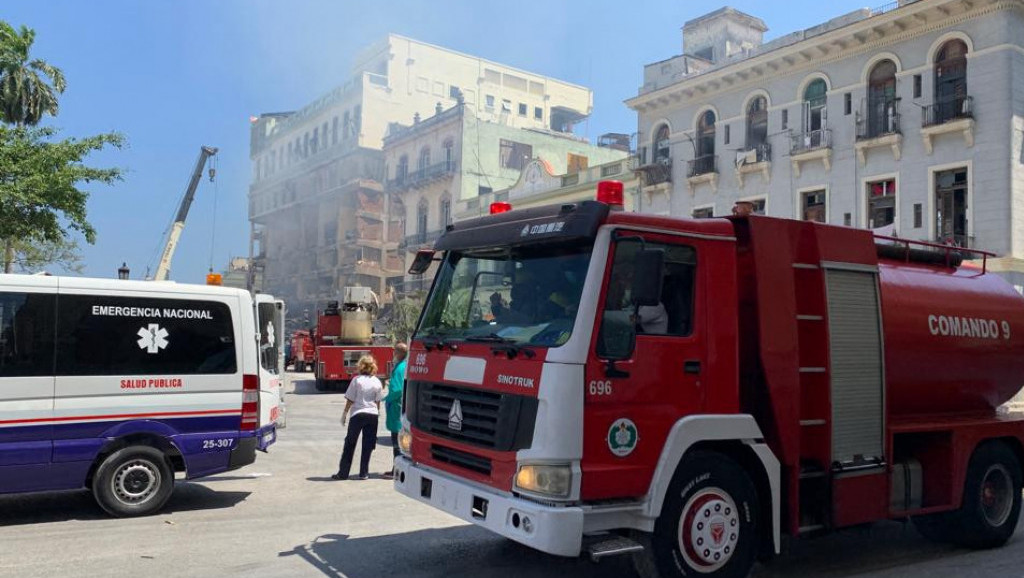 Snažna eksplozija srušila hotel u Havani: Poginulo devet osoba, ekipe tragaju za preživelima