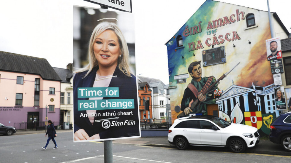 Partija Šin Fejn na putu da osvoji većinu u Skupštini Severne Irske: Stranka podržava ujedinjenje sa Republikom Irskom