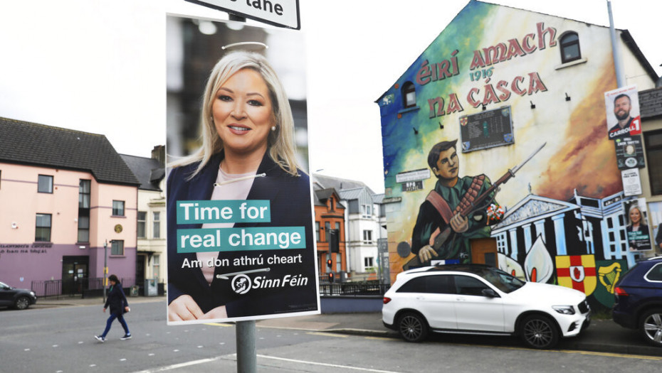 Partija Šin Fejn na putu da osvoji većinu u Skupštini Severne Irske: Stranka podržava ujedinjenje sa Republikom Irskom
