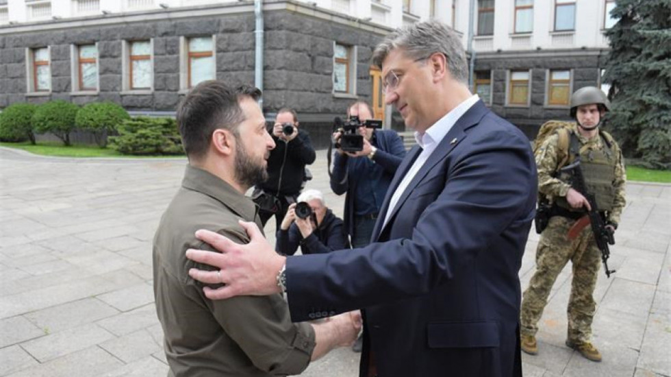 Plenković stigao u Kijev, razgovarao sa Zelenskim o pooštravanju sankcija Rusiji i obnovi Ukrajine