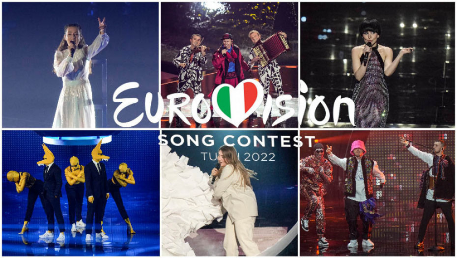 Poznato 10 finalista Pesme Evrovizije - poslušajte najuspešnije iz prve večeri