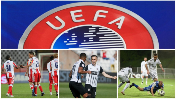 Četiri srpska kluba u evropskim kvalifikacijama: Po jedan za Ligu šampiona i Ligu Evrope, ostali za Ligu konferencija