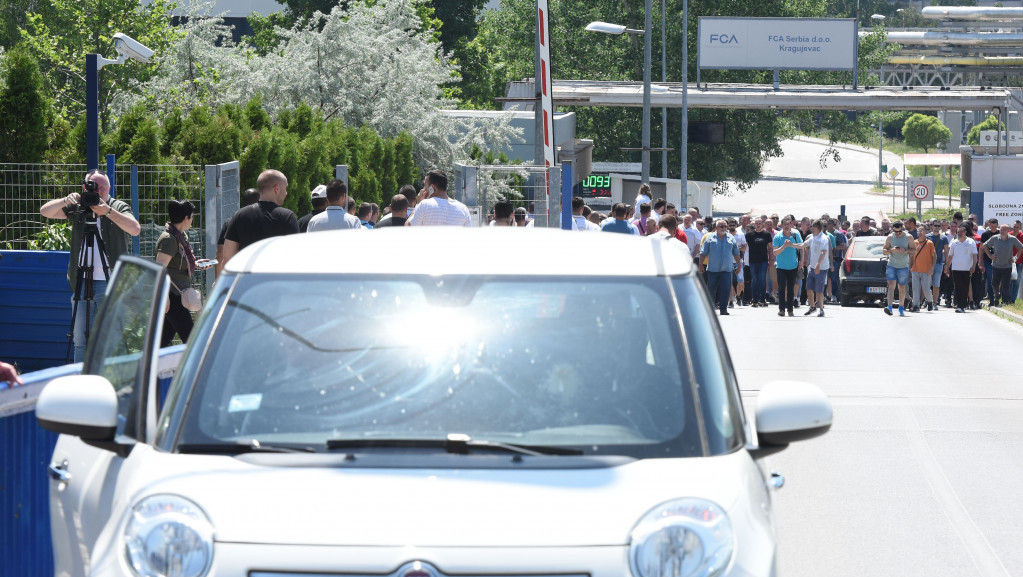 "Posao za deo radnika Fijata u novoj nemačkoj kompaniji u Kragujevcu"