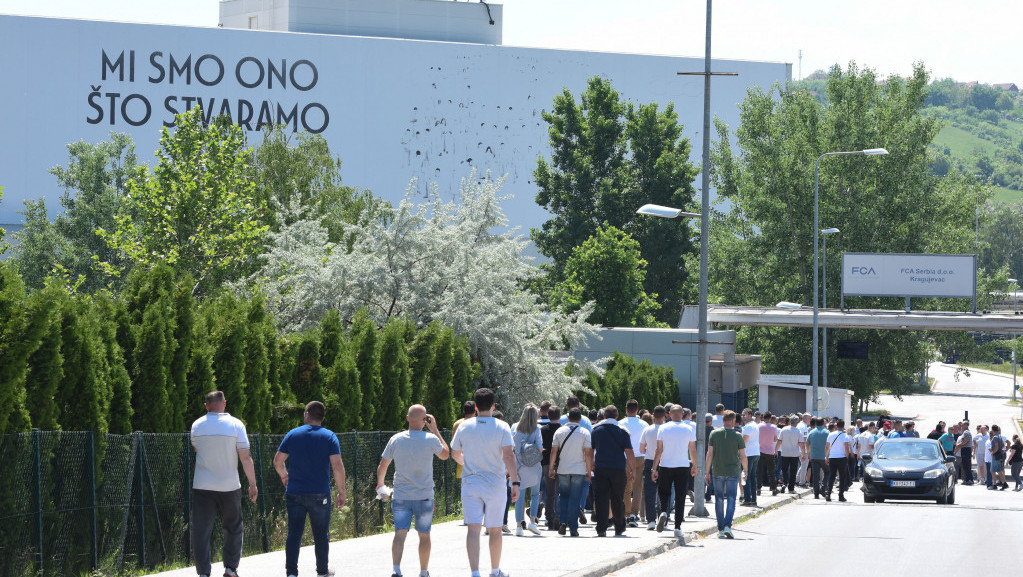 Završen protest radnika Fijata, odgovori od menadžmenta u narednih osam dana