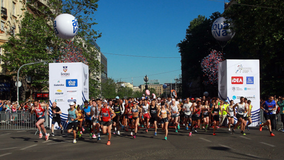 Znak za početak Beogradskog maratona daće finalisti Dečjeg maratona