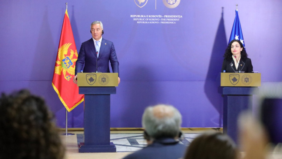 Đukanović u Prištini: Crna Gora podržava članstvo Kosova u Savetu Evrope