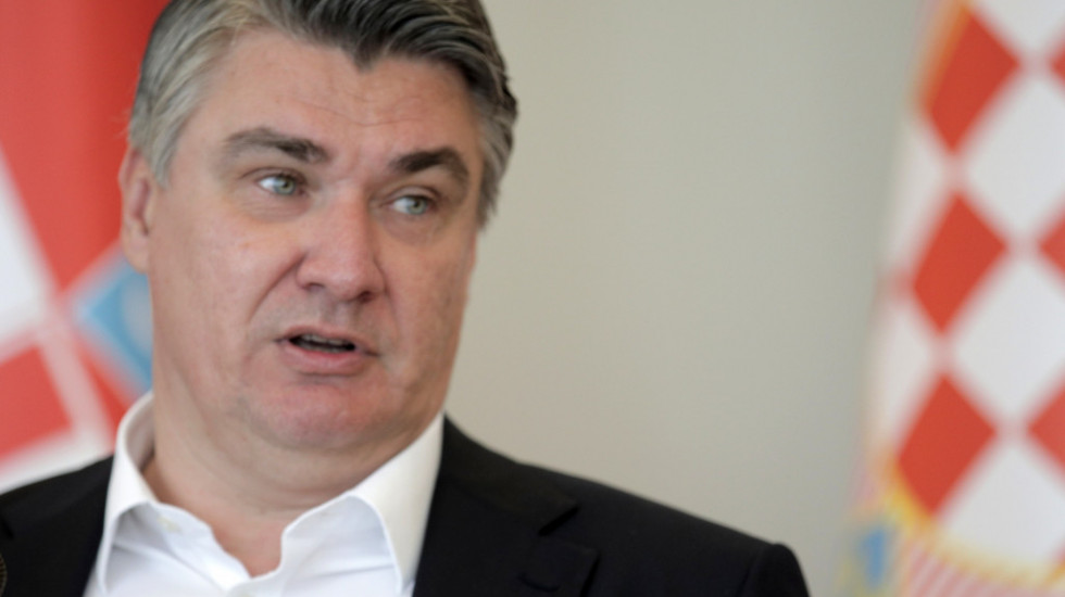 Milanović: Odluka Evropskog saveta o dodeli statusa kandidata Ukrajini je bezobrazni cinizam