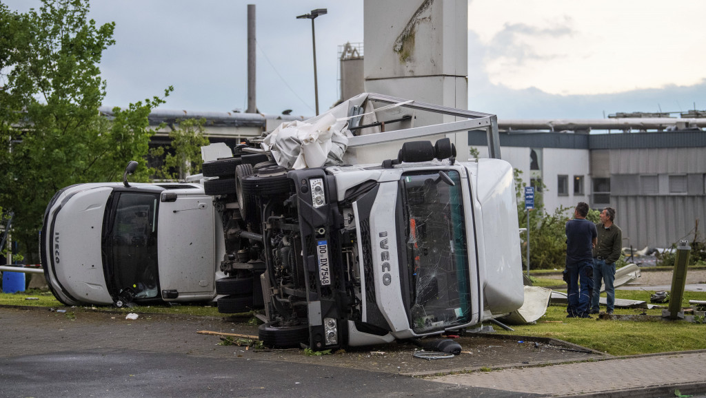 U tornadu u Nemačkoj povređeno 40 osoba