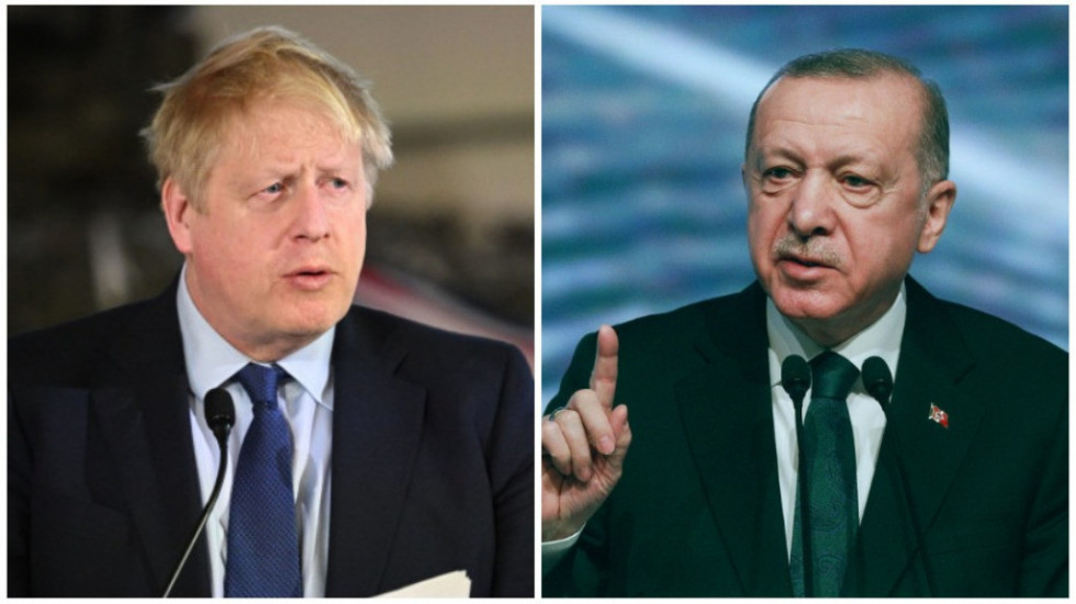 Džonson zamolio Erdogana da razgovara sa predstavnicima Finske, Švedske i NATO uoči samita u junu