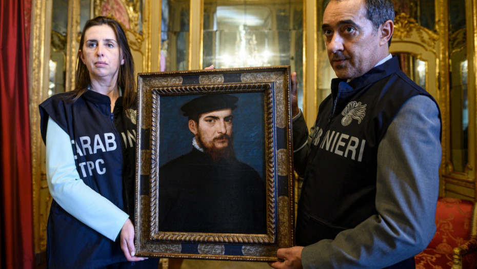 Italijanska policija posle dvadeset godina pronašla nestalu sliku Ticijana