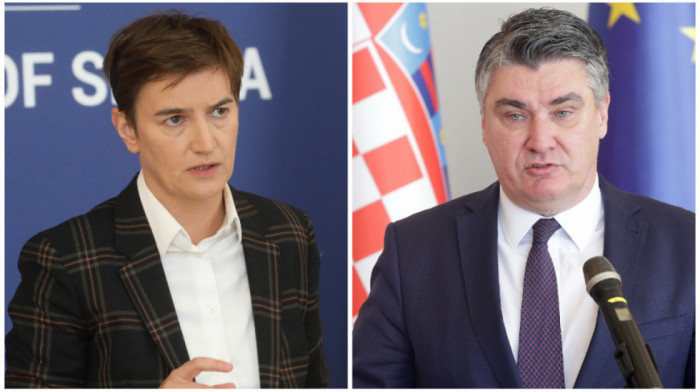 Polemika Milanovića i Brnabić zbog optužnice protiv hrvatskih oficira