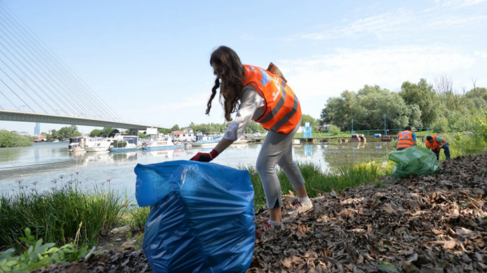 Čišćenjem priobalja počeo Dan reke Save, centralni događaj 1. juna na Beogradu na vodi
