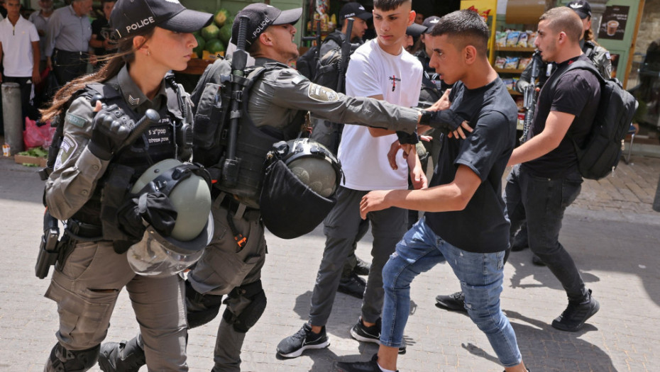 Sukob izraelske policije i Palestinaca pred marš Jevreja kroz Stari grad