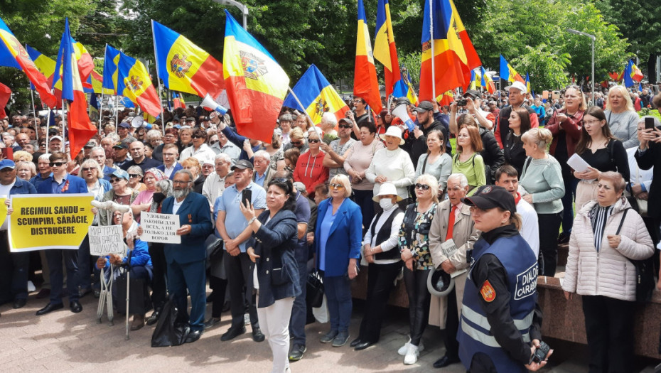 Protest u Kišinjevu, demonstranti traže ostavku vlade Natalije Gavrilite