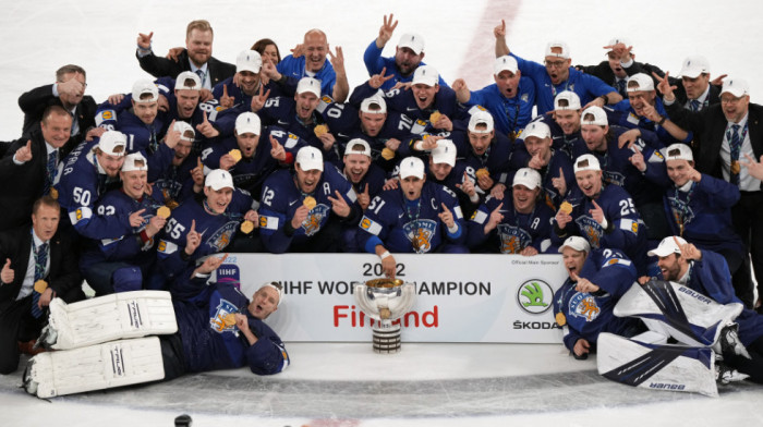 Finska prvak sveta u hokeju: Kanađani pali nakon produžetaka