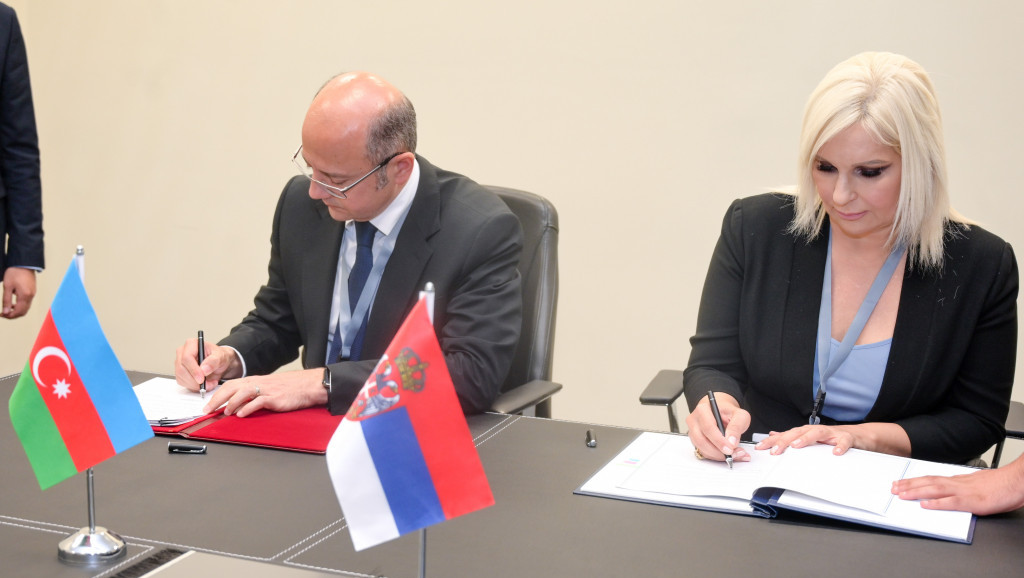 Potpisan sporazum Srbije i Azerbejdžana o saradnji u energetici