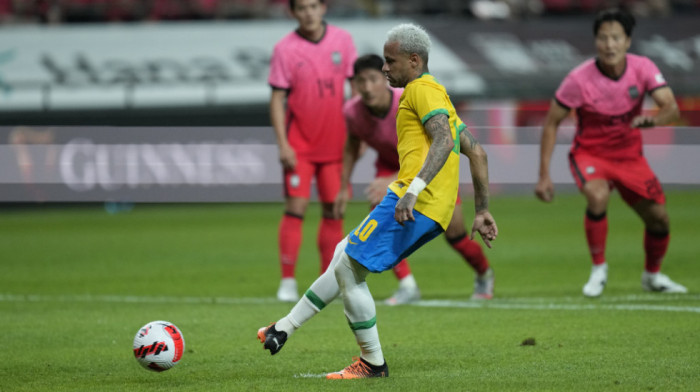 Brazilci deklasirali Južnu koreju 5:1, Nejmar na četiri gola do rekorda Pelea
