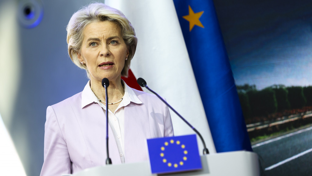 Ursula fon der Lajen: Ukrajina ima jasnu evropsku perspektivu, čeka je naporan rad
