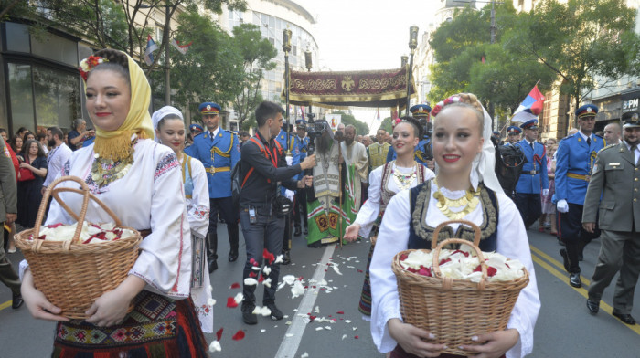 Beograd proslavio gradsku slavu, spasovdanska litija prošla centralnim gradskim ulicama