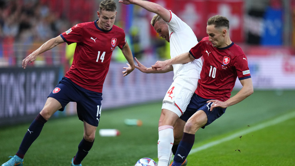 Liga nacija: Češka nadigrala Švajcarsku, Kuhta dvostruki strelac