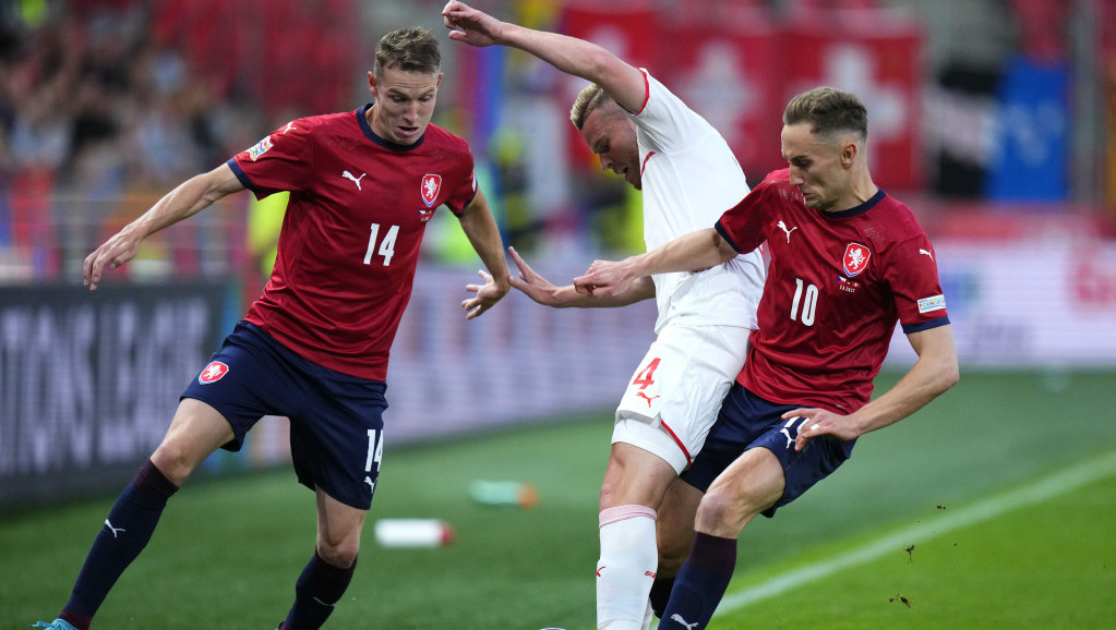 Liga nacija: Češka nadigrala Švajcarsku, Kuhta dvostruki strelac