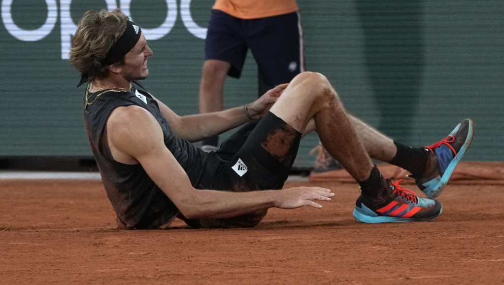 Rafael Nadal u finalu Rolan Garosa: Zverev predao meč zbog povrede