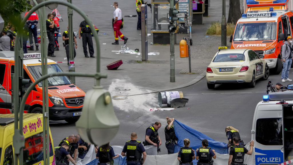 Identifikovan muškarac koji je automobilom naleteo na grupu ljudi u Berlinu