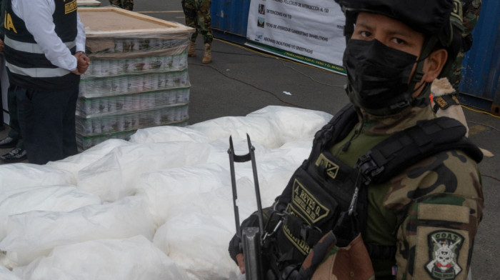 Kolumbijske vlasti zaplenile više od tone kokaina na Karibima, uhapšeno pet osoba