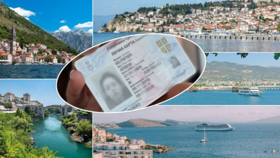 Pet zemalja u koje turisti iz Srbije mogu na letovanje samo sa ličnom kartom